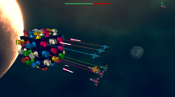 Space Cube Tower Defense screenshot 2