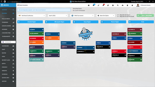 Draft Day Sports: College Basketball 2021