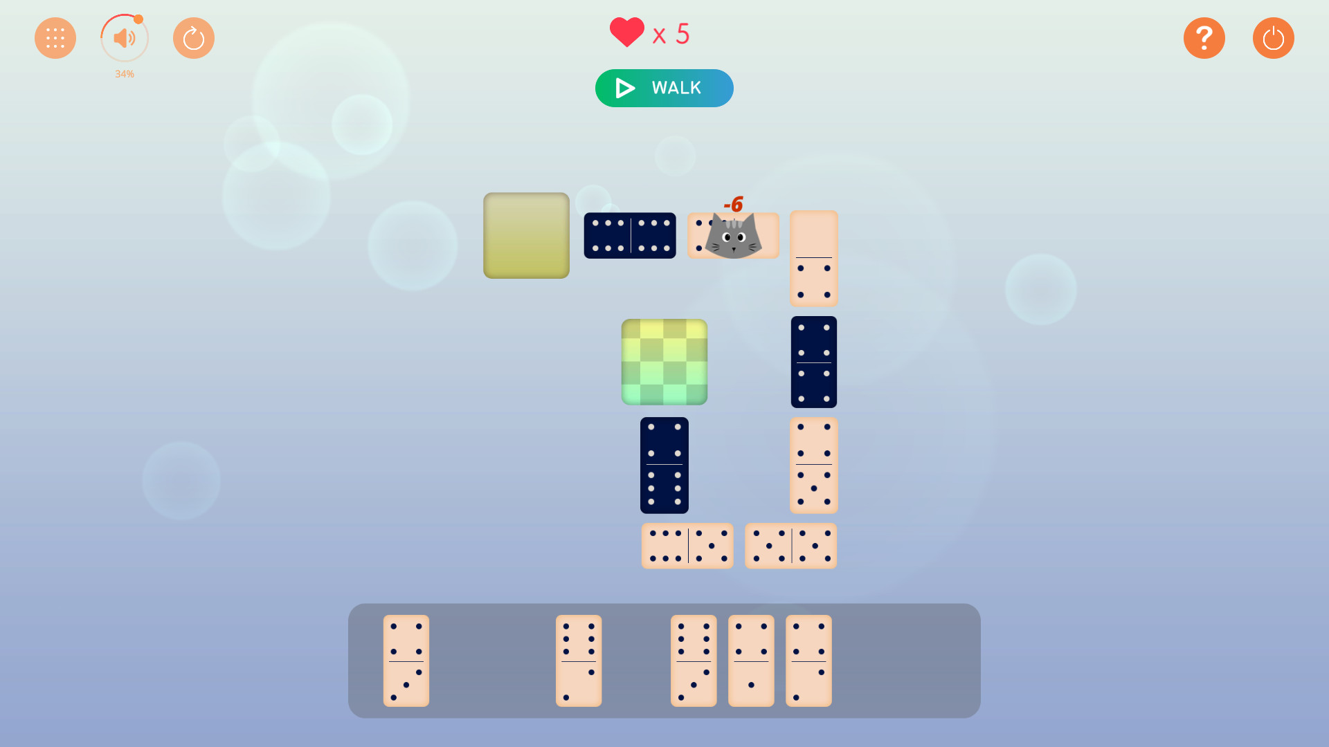 #7. Cat way Domino (Steam) 由: Day Art's Games