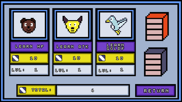 Screenshot z RPG IDLE