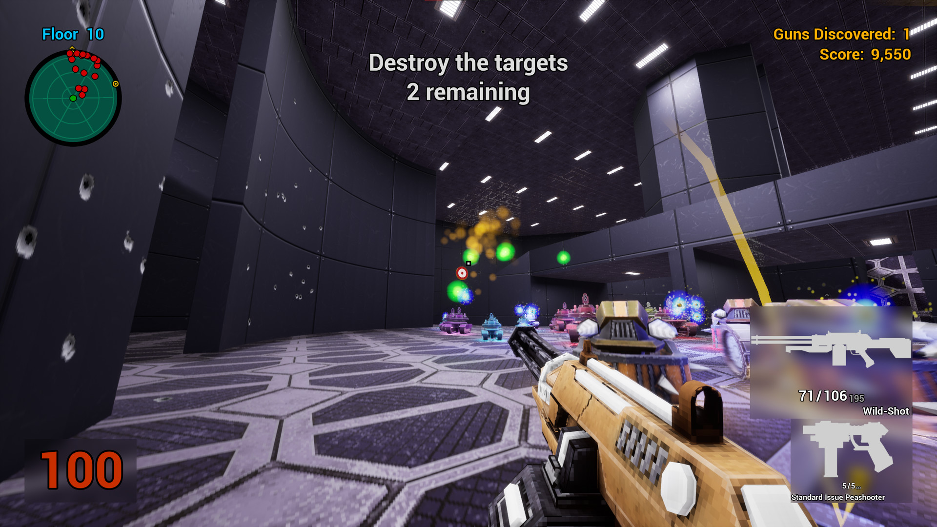 #1. OMFG: One Million Fatal Guns (Steam) di: DigiPen Institute of Technology