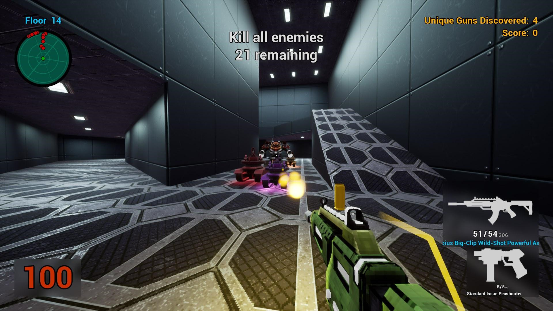 #5. OMFG: One Million Fatal Guns (Steam) di: DigiPen Institute of Technology