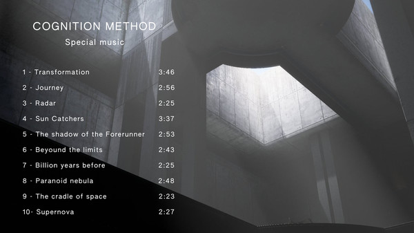 Screenshot z Cognition Method: Initiation Soundtrack