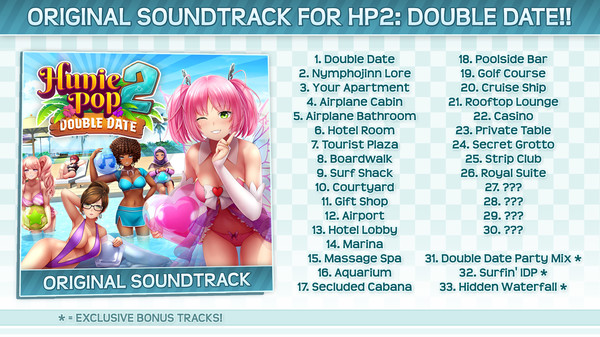 HuniePop 2: Double Date OST