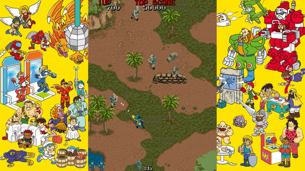 Capcom Arcade Stadium:COMMANDO
