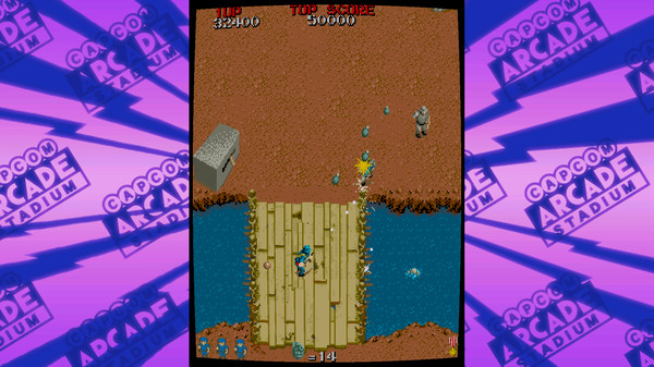 Capcom Arcade Stadium:COMMANDO