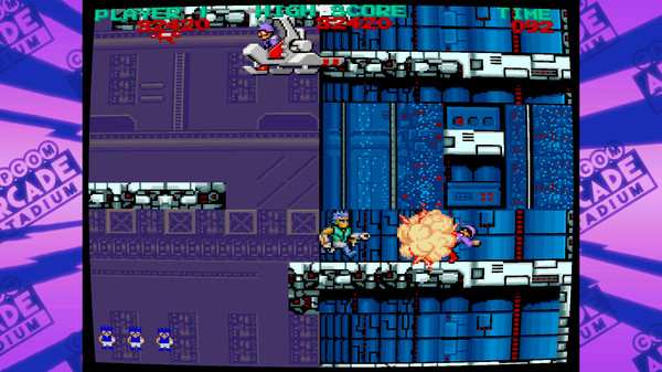 Capcom Arcade Stadium:BIONIC COMMANDO