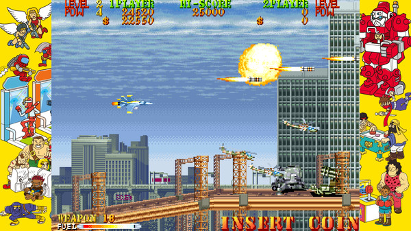 Capcom Arcade Stadium:CARRIER AIR WING