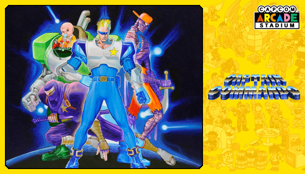 Steam：Capcom Arcade Stadium：キャプテンコマンドー