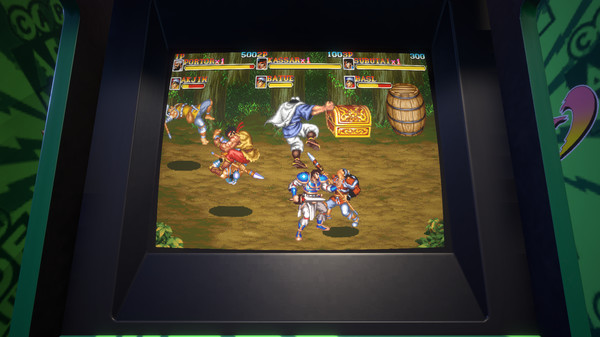 Capcom Arcade Stadium:WARRIORS OF FATE