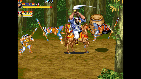 Capcom Arcade Stadium:WARRIORS OF FATE