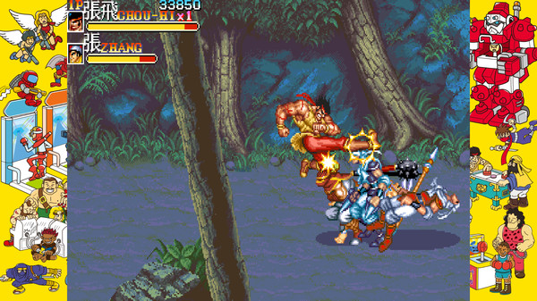 Capcom Arcade Stadium:WARRIORS OF FATE