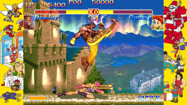 Capcom Arcade Stadium:Super Street Fighter II Turbo