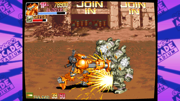 Capcom Arcade Stadium:Powered Gear - Strategic Variant Armor Equipment -