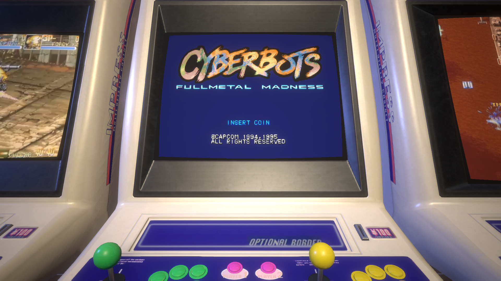 サイバーボッツ アーケードスタジアム パワード ギア カプコン