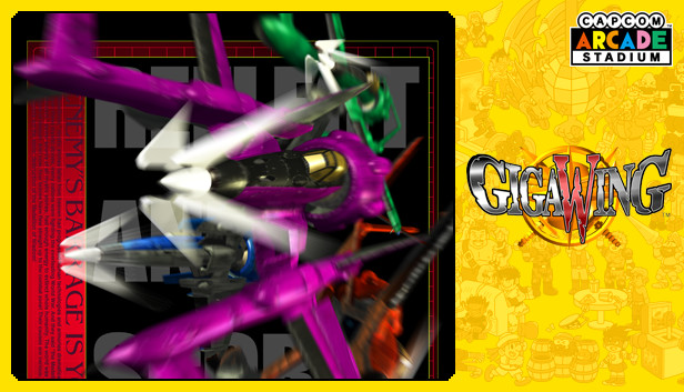 Steamで50% OFF：Capcom Arcade Stadium：ギガウィング