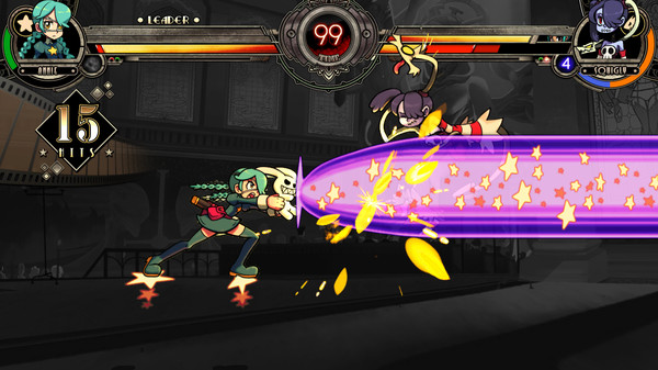 Screenshot z Skullgirls: Annie