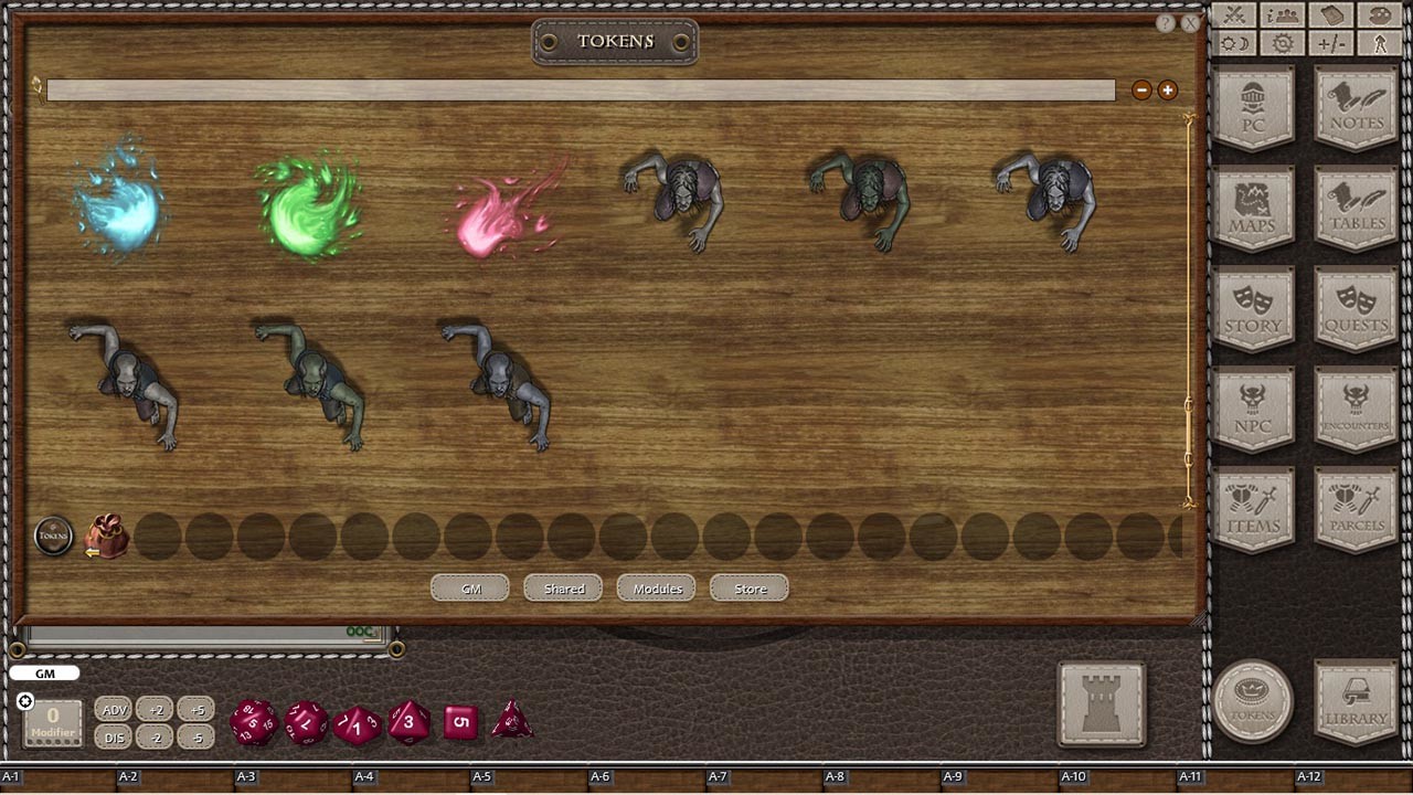 Fantasy Grounds - Jans Tokenpack 18 - Undead 1のスクリーンショット 1