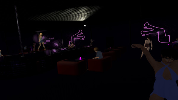 Screenshot z Club Lipstick VR