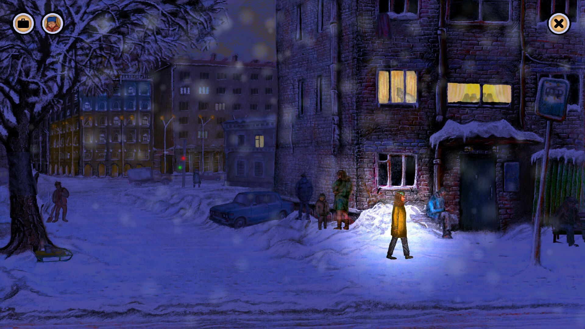 screenshot of Alexey's Winter: Night Adventure 7