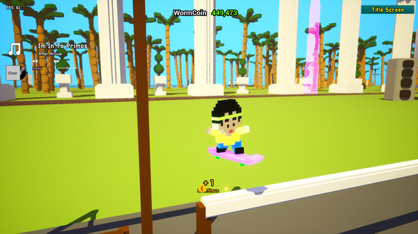 WormJuice Skateboarding Olympics screenshot 3