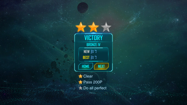 Screenshot z Infinity Square