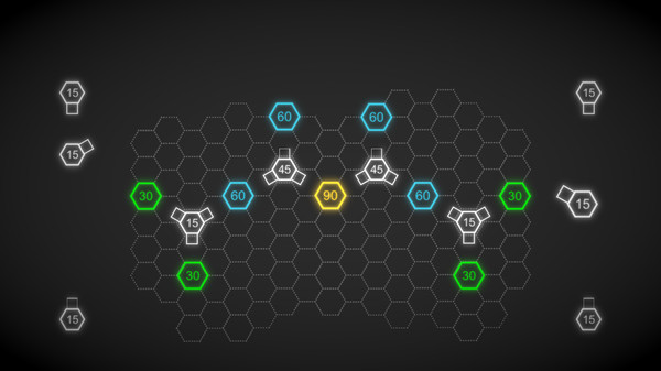 Screenshot z Destroy the Hexons