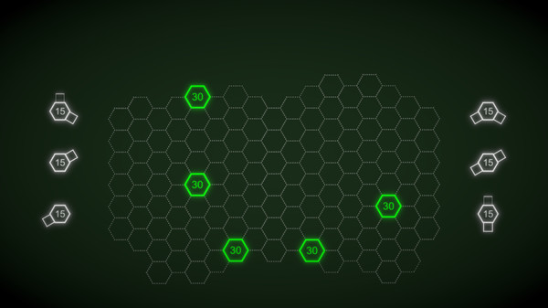 Screenshot z Destroy the Hexons