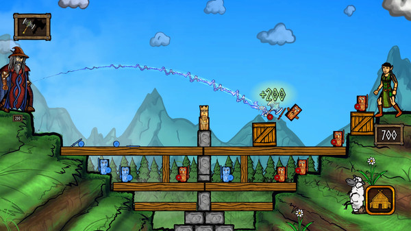 Screenshot z Viking Trickshot - Full Game