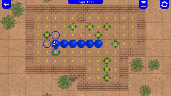A Snake In A Maze — скриншот 1