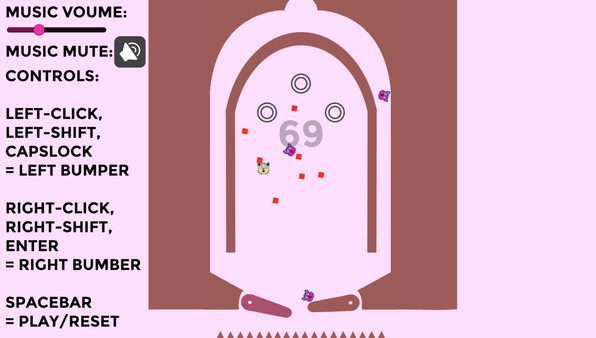 Endless Furry Pinball 2D screenshot 1