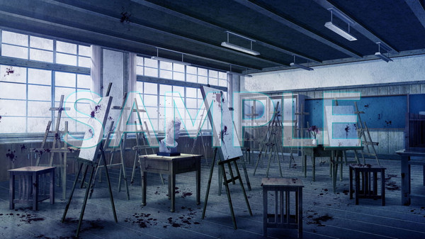RPG Maker MV - Minikle's Background CG Material Collection Abandoned School Horror part01 A