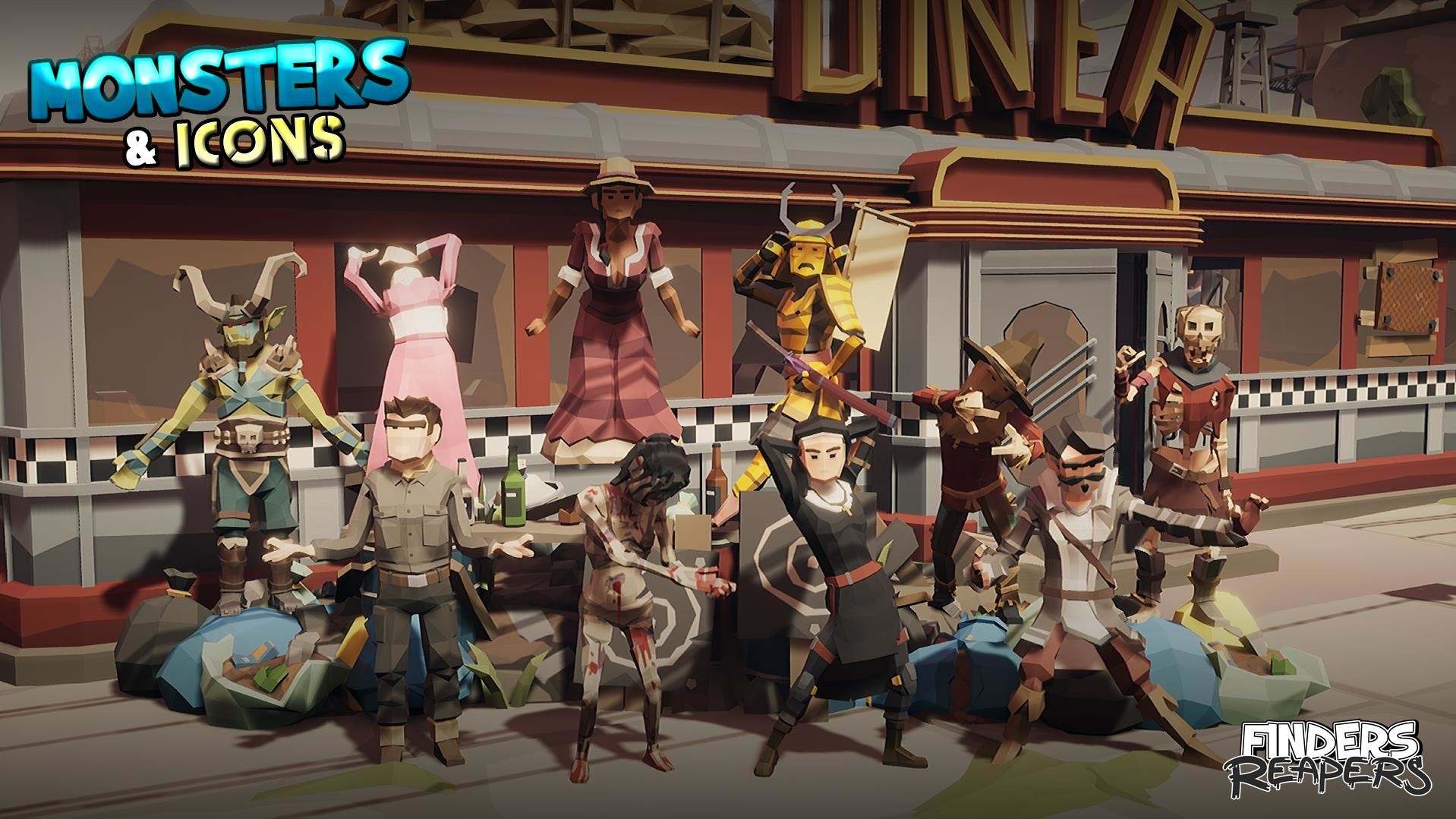 Finders Reapers - Monsters & Icons Character Pack Featured Screenshot #1