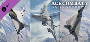 ACE COMBAT™7: SKIES UNKNOWN - DLC de 25 Anos - Série de Aeronaves Experimentais - Conjunto