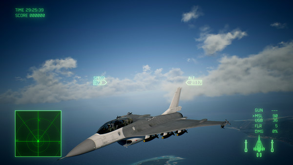 ACE COMBAT™7: SKIES UNKNOWN - F-16XL Set — скриншот 7