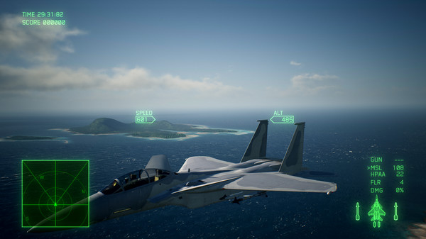 Screenshot z ACE COMBAT™7: SKIES UNKNOWN - F-15 S⁄MTD Set