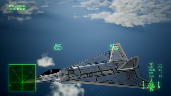 ACE COMBAT™7: SKIES UNKNOWN - FB-22 Strike Raptor Set — скриншот 10
