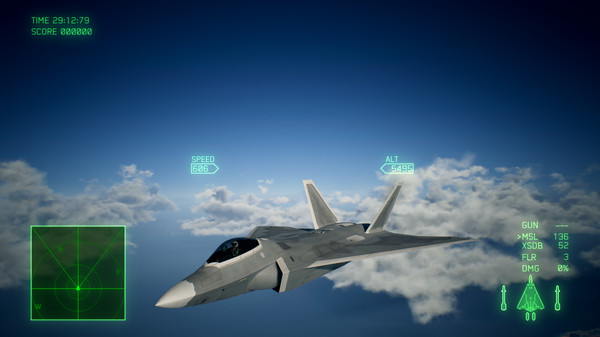 ACE COMBAT™7: SKIES UNKNOWN - FB-22 Strike Raptor Set — скриншот 8