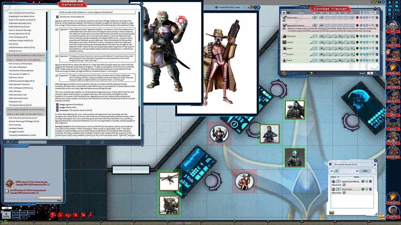 Fantasy Grounds - Starfinder Adventure Path #35: Merchants of the Void (Fly Free or Die 2 of 6) screenshot 1