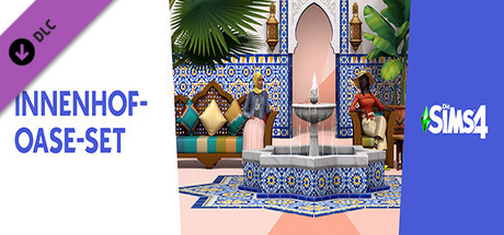 Die Sims™ 4 Innenhof-Oase-Set
