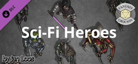Fantasy Grounds - Jans Tokenpack 20 - Sci-Fi Heroes 1