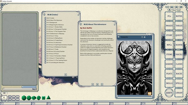 Fantasy Grounds - Fifth Edition Fantasy #11: The Archmage's Lost Hideaway