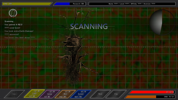 Screenshot z Entity Researchers OST