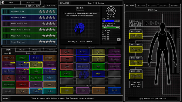 Screenshot z Entity Researchers OST