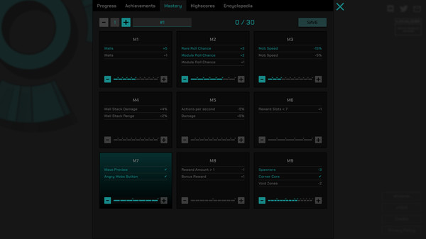 Screenshot z Core Defense – Mastery Expansion