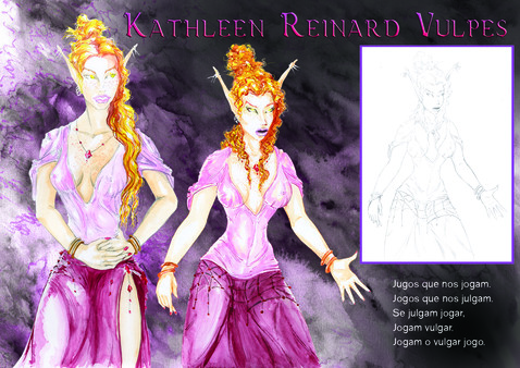 Screenshot z Symphony of Delights - Artbook