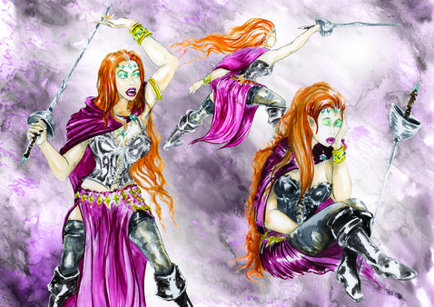 Screenshot z Symphony of Delights - Artbook
