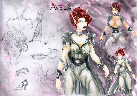 Screenshot z Symphony of Delights - Artbook