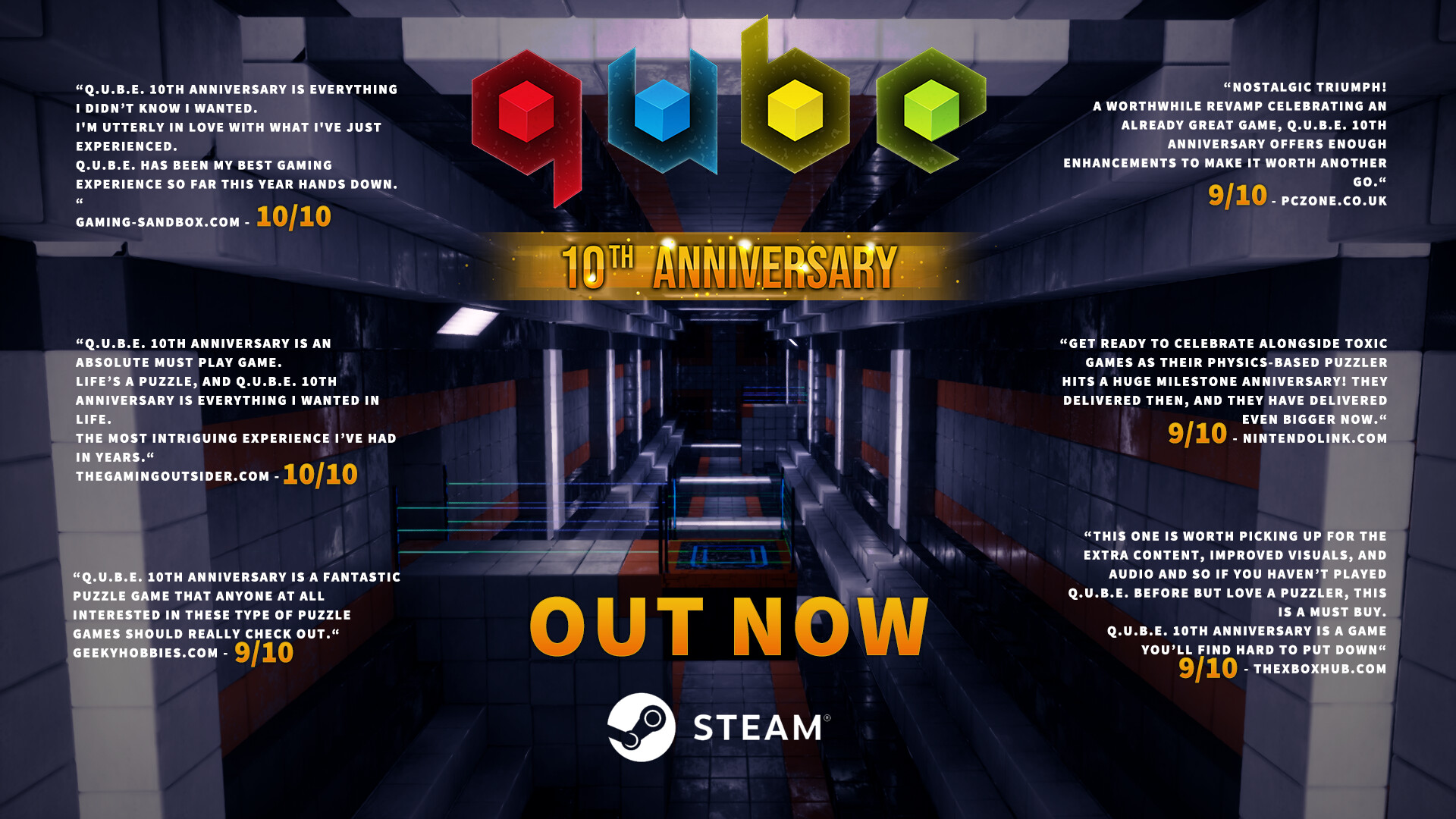 Q.U.B.E. 10th Anniversary
