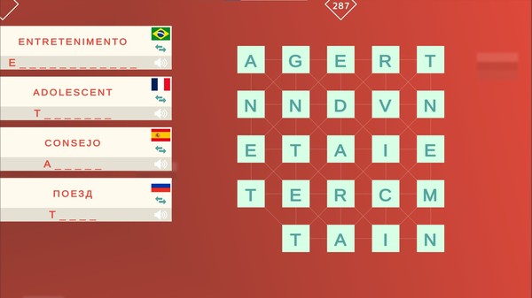 Screenshot z Mini Words: Polyglot